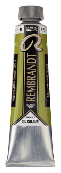 Маслена боя Rembrandt 40 мл – Cinnabar Green Light