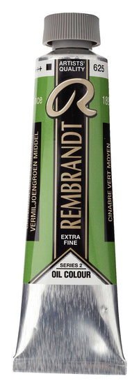 Маслена боя Rembrandt 40 мл – Cinnabar Green Medium