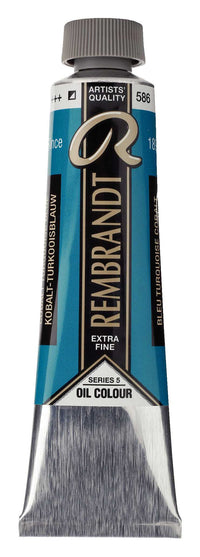 Маслена боя Rembrandt 40 мл – Cobalt Turquoise Blue