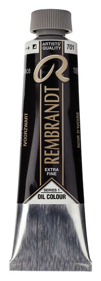 Маслена боя Rembrandt 40 мл – Ivory Black