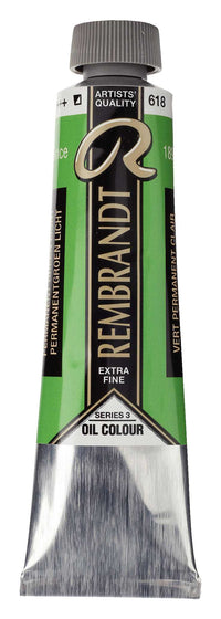 Маслена боя Rembrandt 40 мл – Permanent Green Light