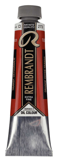 Маслена боя Rembrandt 40 мл – Transparent Oxide Orange