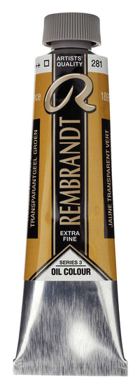 Маслена боя Rembrandt 40 мл – Transparent Yellow Green