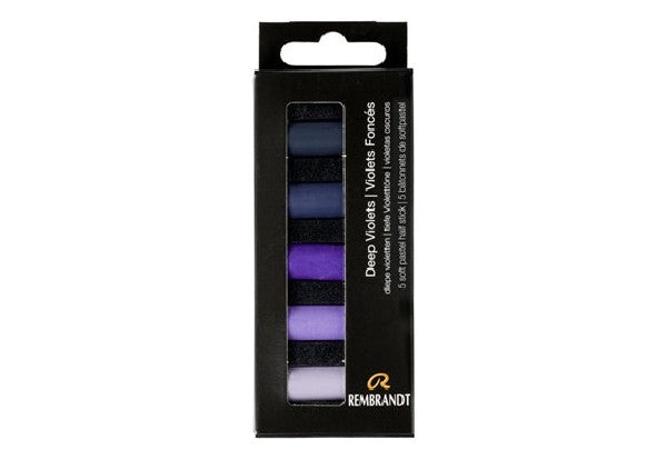 ROYAL TALENS Rembrandt комплект меки сухи пастели Deep Violets - 5 бр.