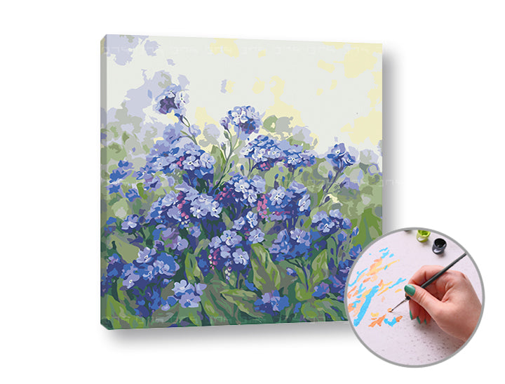 Рисуване по номера FIAL FLOWERS — изображение 3