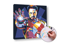 Рисуване по номера IRONMAN — изображение 2