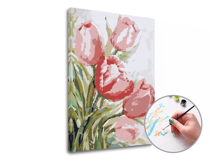Рисуване по номера TULIPANES