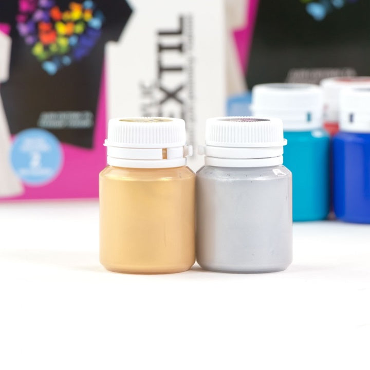 ROSA Акрилни бои за текстил 12x20 ml — изображение 6