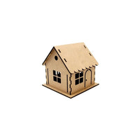 ROSA TALENT 3D декоративна основа за къща от MDF — изображение 1