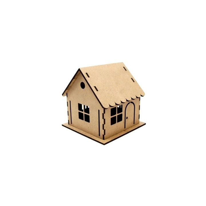 ROSA TALENT 3D декоративна основа за къща от MDF — изображение 1