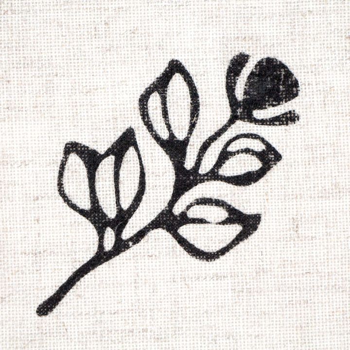 ROSA TALENT Дървен печат № 13 Ботанически 4,6x8 cm — изображение 2
