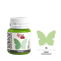 ROSA TALENT Перлена акрилна декоративна боя 20 ml