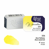 Акварелни бои Rosa Gallery pan 2,5 ml – Azo Yellow panvička