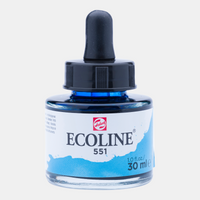 Акварелна боя Ecoline 30 ml – Sky Blue Light