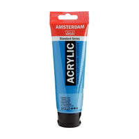 АКРИЛНА БОЯ AMSTERDAM STANDART SERIES 120 ML – Primary Cyan