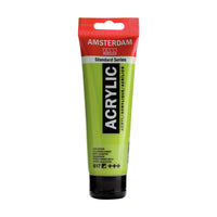 АКРИЛНА БОЯ AMSTERDAM STANDART SERIES 120 ML – Yellowish Green