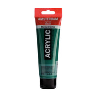 АКРИЛНА БОЯ AMSTERDAM STANDART SERIES 120 ML – Permanent Green Deep