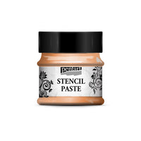Паста за шаблон перлена Stencil Paste Pentart 50ml – apricot