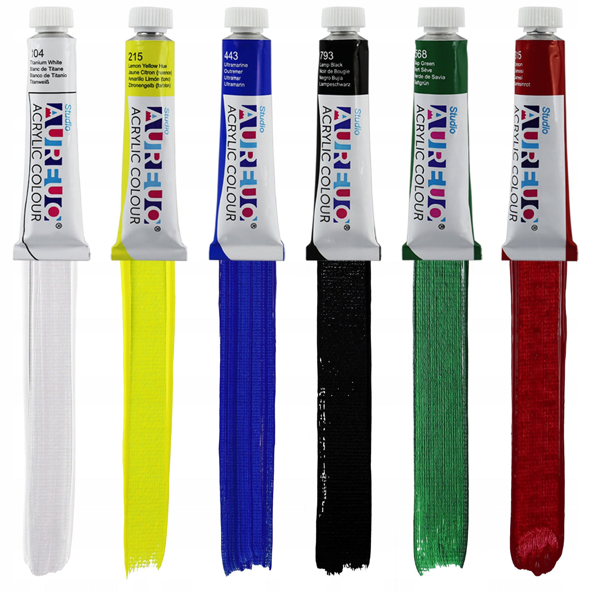 Sada akrylových farieb Phoenix 6 x 12 ml s príslušenstvom