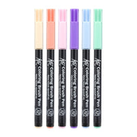Sakura Koi Coloring Brush Pen акварелни четкови маркери - комплект 6 бр. Sweets