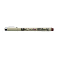 Тънкописец Sakura Pigma Micron 05 0,45 mm – комплект от 6 цвята – Бордо