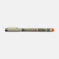 Тънкописец Sakura Pigma Micron 05 0,45 mm – комплект от 6 цвята – Оранжев