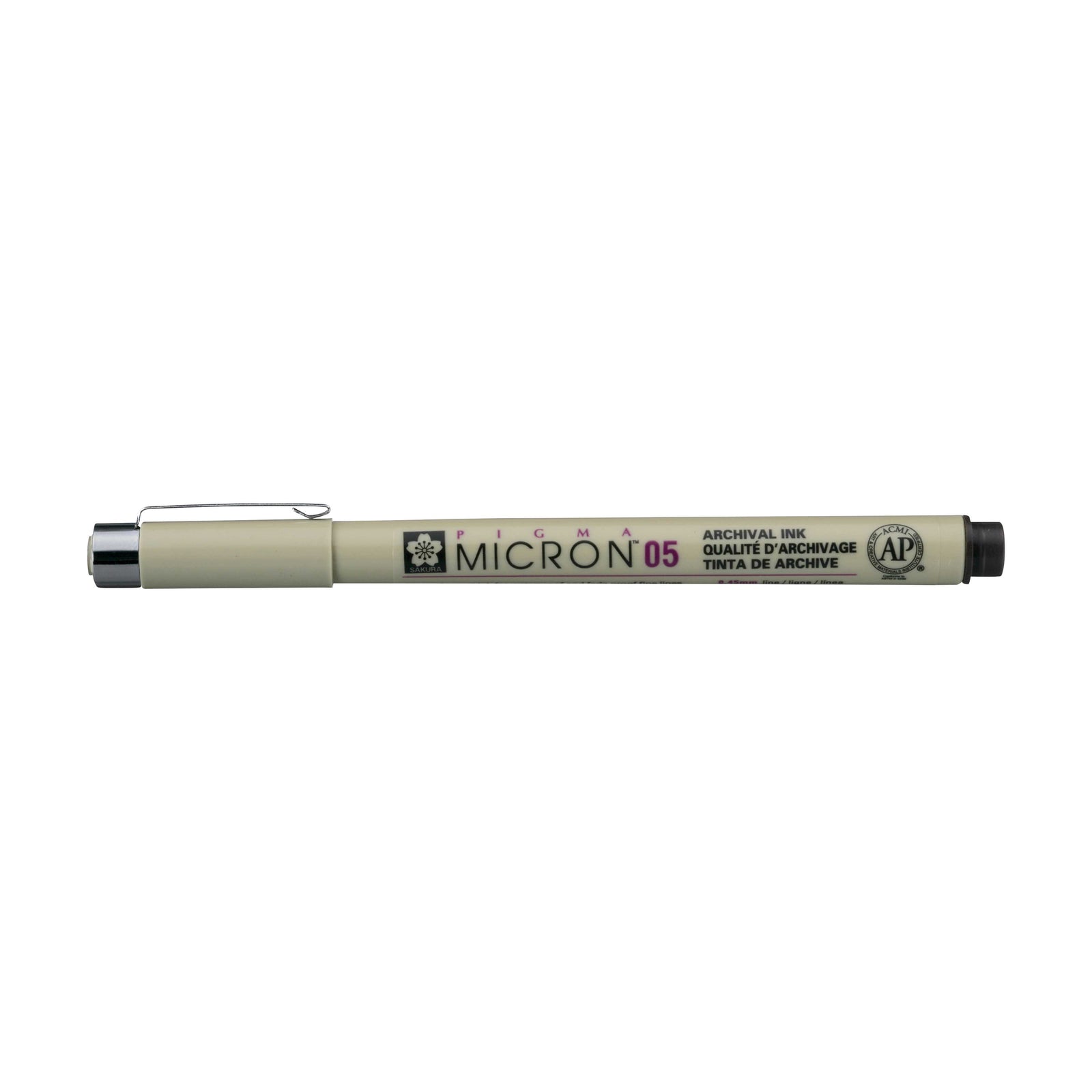 Тънкописец Sakura Pigma Micron 05 0,45 mm – комплект от 6 цвята – Сепия