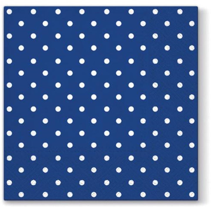 Салфетка за декупаж Blue Dots - 1 брой — изображение 1