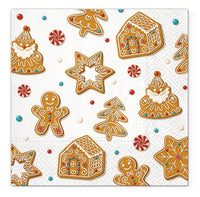 Салфетка за декупаж Christmas Gingerbreads - 1 брой — изображение 1