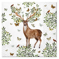 Салфетка за декупаж cocktail Forest Antlers - 1 брой — изображение 1