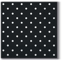 Салфетка за декупаж Coctail Brown Dots - 1 брой — изображение 1