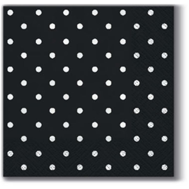 Салфетка за декупаж Coctail Brown Dots - 1 брой — изображение 1
