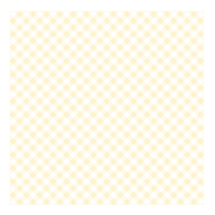 Салфетка за декупаж Diagonal Cream Check - 1 брой — изображение 1