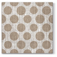 Салфетка за декупаж Dots on Linen - 1 брой — изображение 1
