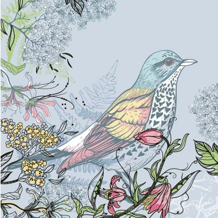 Салфетка за декупаж Forest Bird - 1 брой — изображение 1