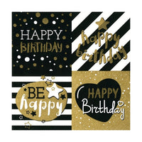 Салфетка за декупаж - Happy Birthday - 1брой — изображение 1