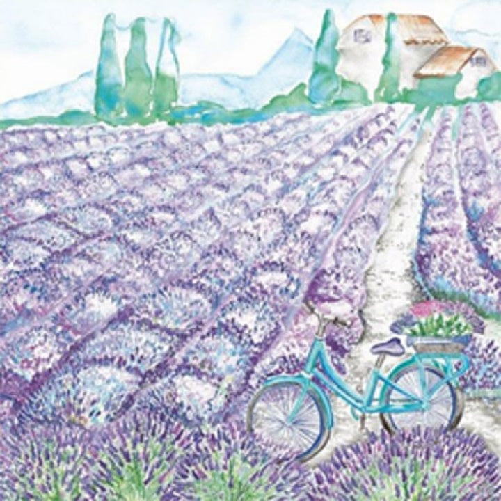 Салфетка за декупаж Lavender View- 1 брой — изображение 1