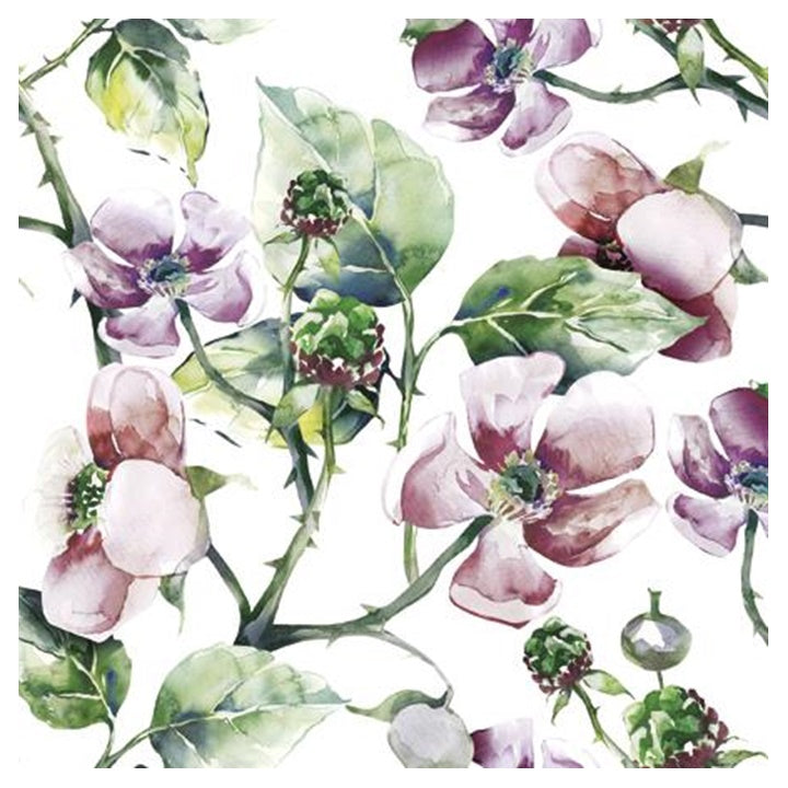 Салфетка за декупаж Pink Wild Roses - 1 брой — изображение 1