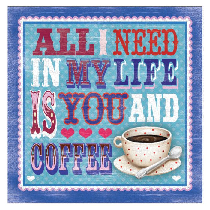 Салфетки за ДЕКУПАЖ - All I need - 1 брой — изображение 1