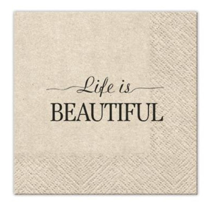 Салфетки за декупаж Beautiful Life - 1 брой — изображение 1