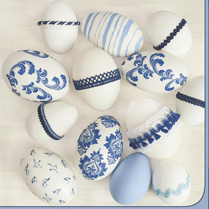 Салфетки за декупаж Blue Style Easter Eggs - 1 брой — изображение 1
