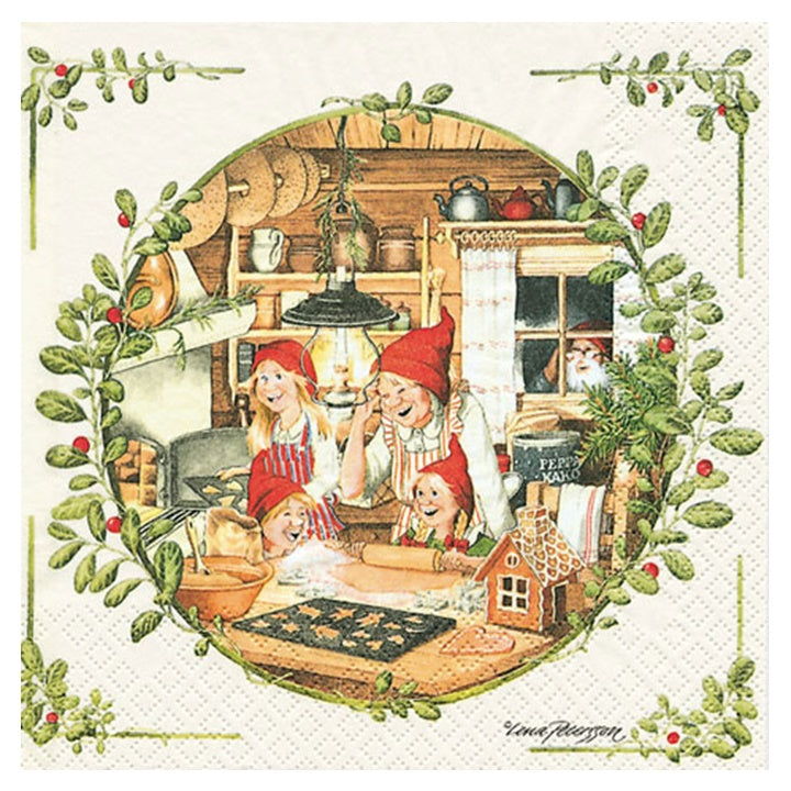 Салфетки за декупаж Christmas Bakery - 1 брой — изображение 1