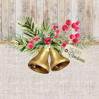 Салфетки за декупаж Christmas Bells -1 брой — изображение 1