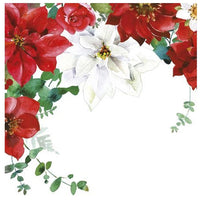 Салфетки за декупаж Christmas Flowers - 1 брой — изображение 1