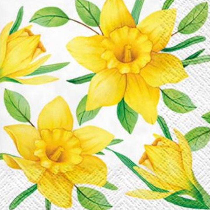 Салфетки за декупаж Daffodils in Bloom - 1 бр. — изображение 1