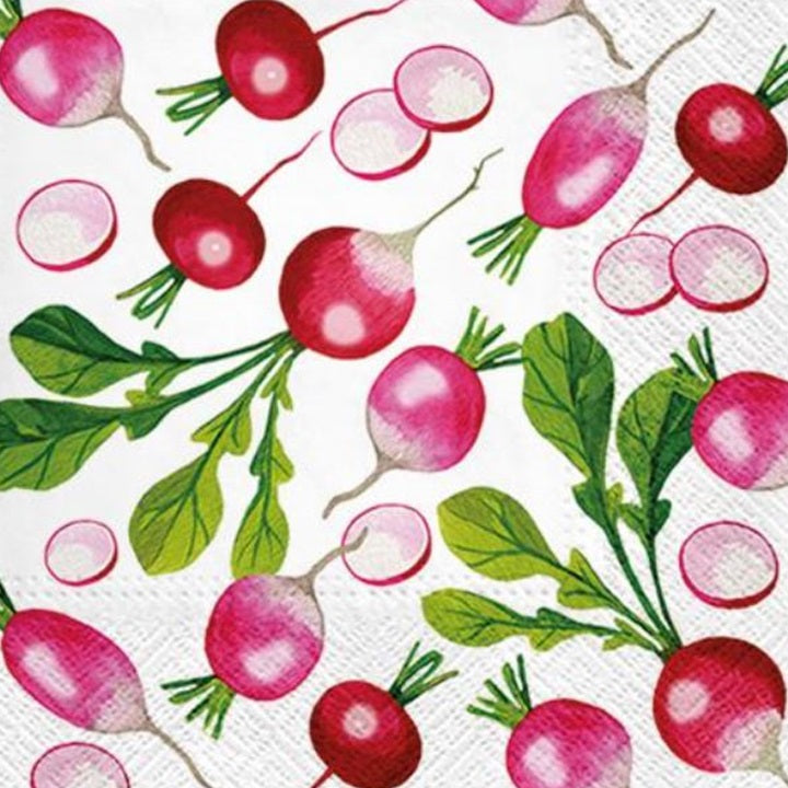 Салфетки за декупаж Fresh Radish - 1 брой — изображение 1