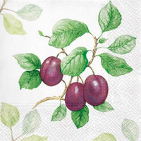 Салфетки за декупаж Garden Plum - 1 брой — изображение 1