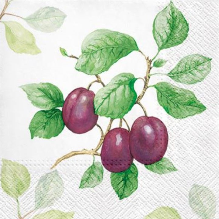 Салфетки за декупаж Garden Plum - 1 брой — изображение 1