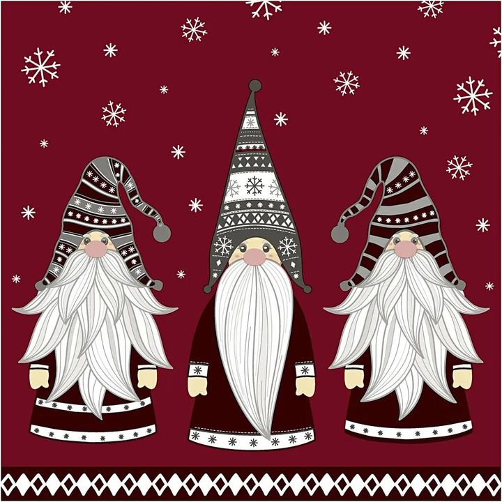 Салфетки за декупаж Gnomes — изображение 1