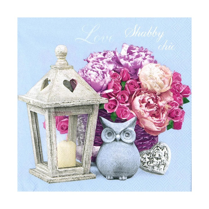 Салфетки за декупаж - Shabby Chic - 1 брой — изображение 1